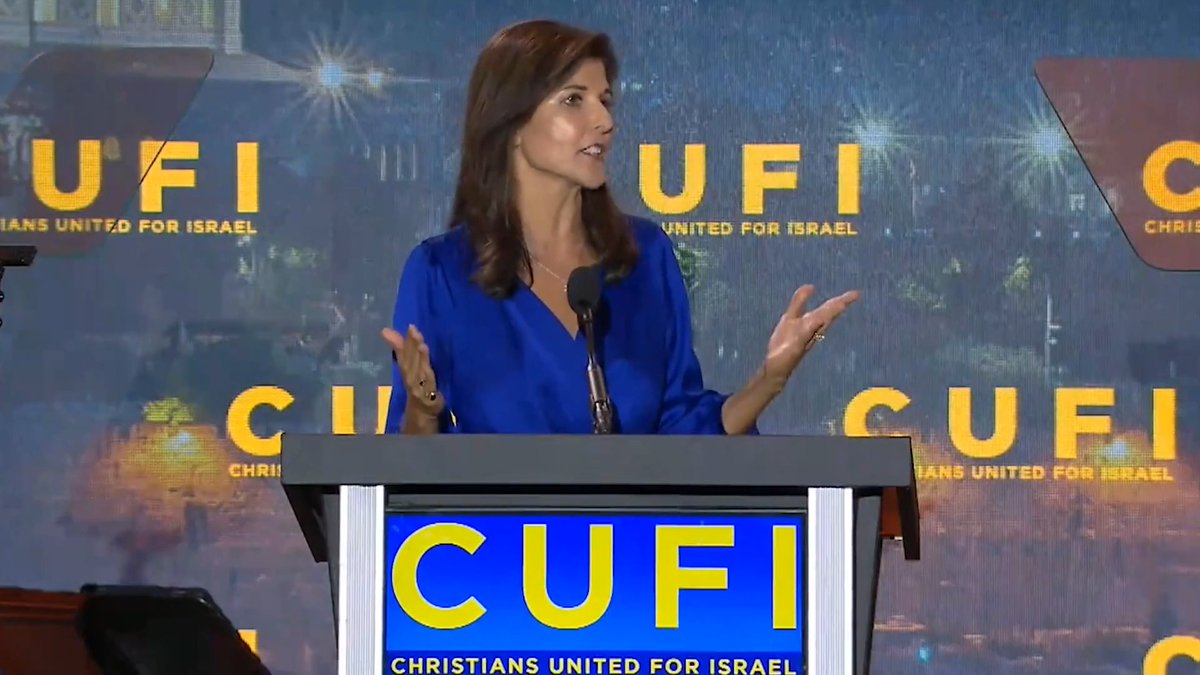 UNESCO, UNRWA, UN Human Rights Council, you've been warned... A Haley administration will always have Israel's back.