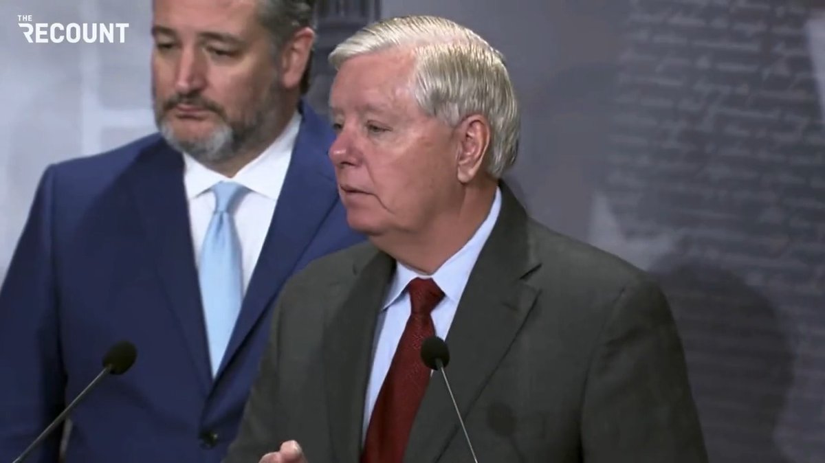 Lindsey Graham: Biden sending troops to the border is “ridiculous theater”. Reporter: Did you feel the same about it being theater when Trump sent troops to the border in 2018? Graham: I feel that Donald Trump did the best job in my political lifetime.