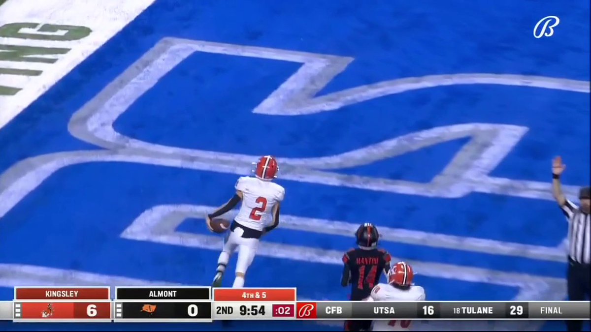 Double dip why don't ya, Eli Graves? Kingsley Athletics up by a pair of touchdowns! #MIFTBL I SE MI Ford Dealers