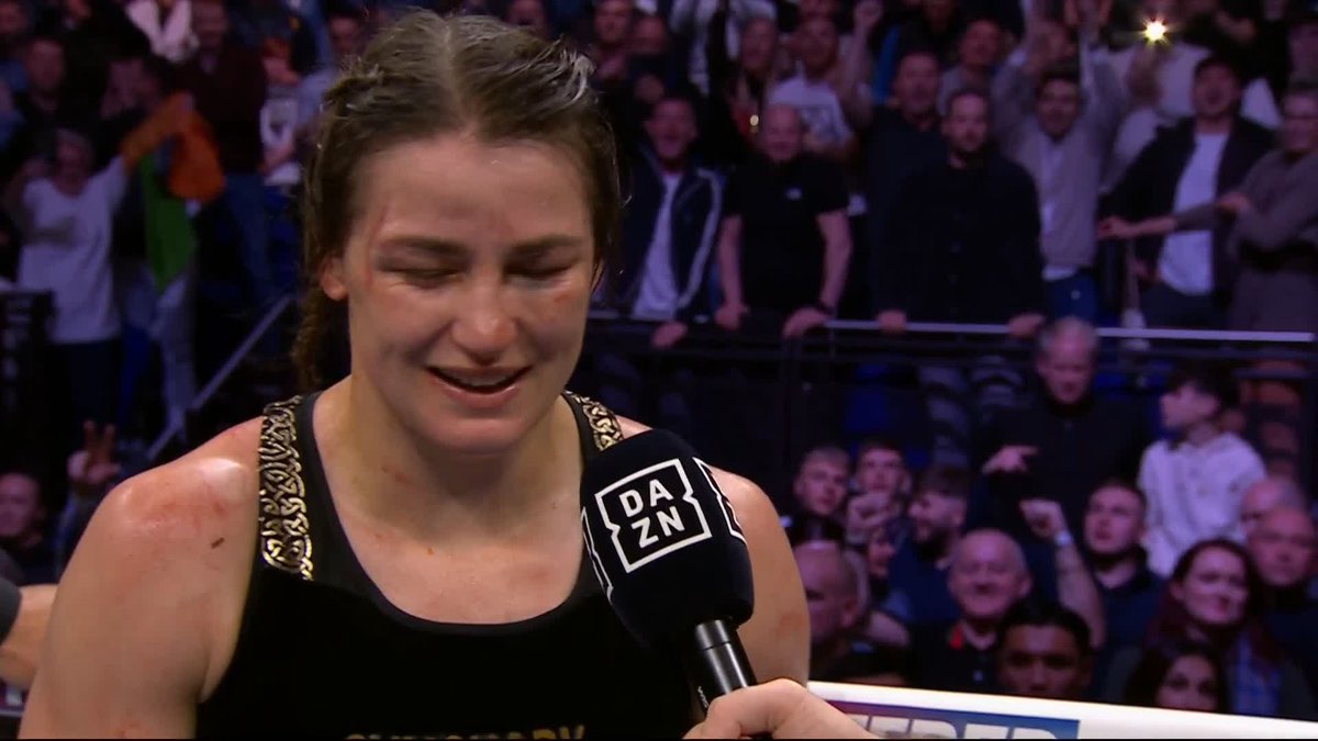 Don't ever doubt me 😤 Katie Taylor #CameronTaylor2 | DAZN Boxing