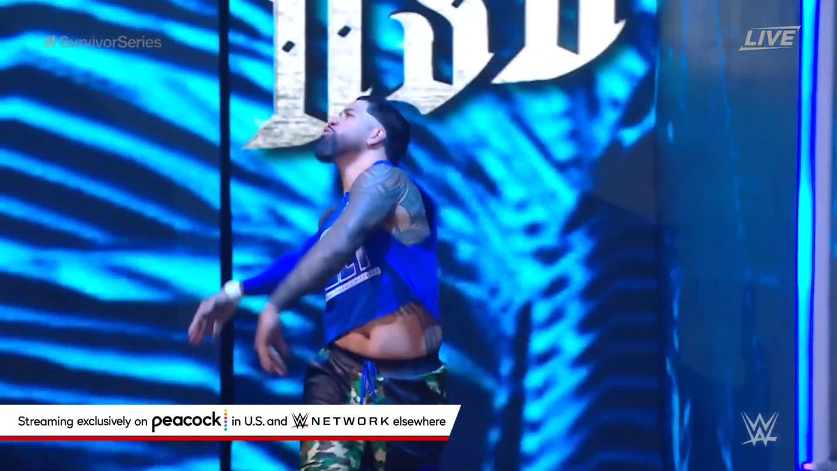 The WWE Universe is HYPED for Jey Uso at #SurvivorSeries!
