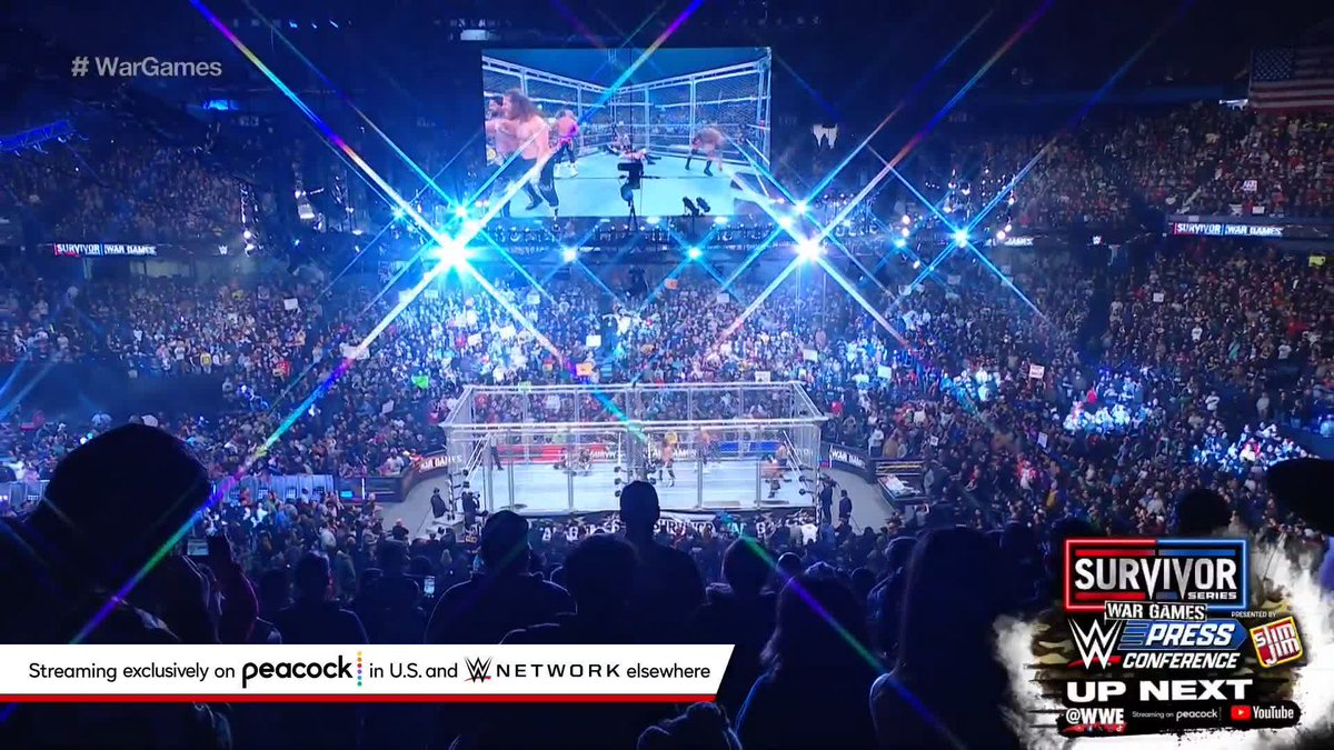 NEVER. SAY. NEVER. player/coach has just returned to WWE at #SurvivorSeries!!!