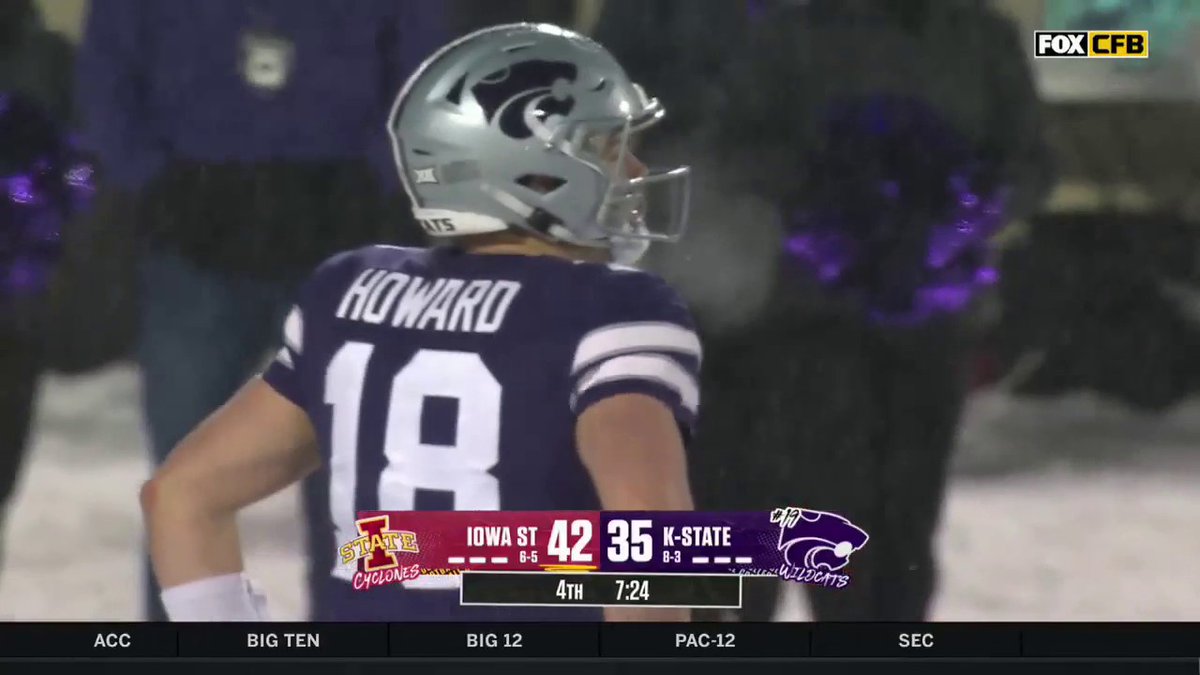 PICKED OFF Iowa State Football's defense comes up with a huge stop 🔒