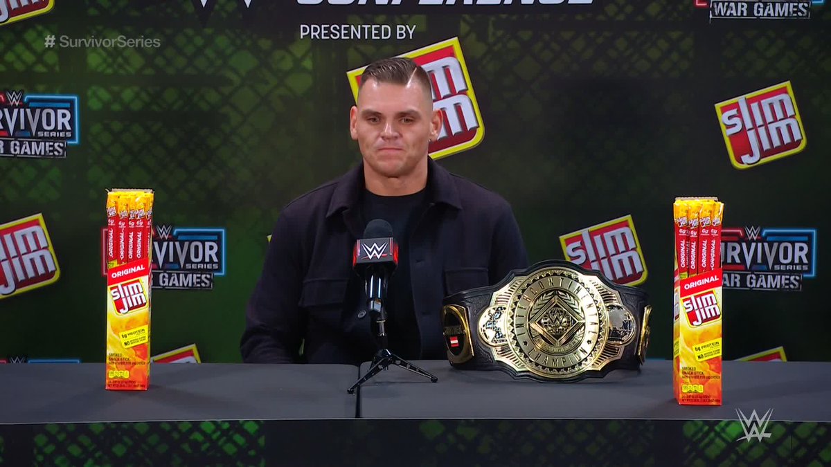 Get the Intercontinental Champion GUNTHER's insight on The Miz following their showdown at #SurvivorSeries!