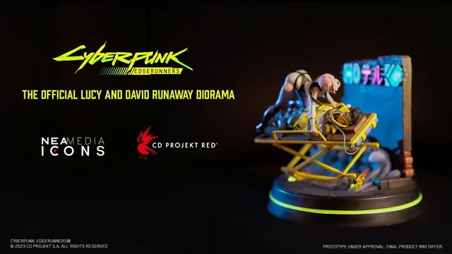 Relive one of the most epic scenes from Cyberpunk: Edgerunners! Check out this 20-centimeter diorama from Neamedia Icons 🔥 Pre-order now ➡️