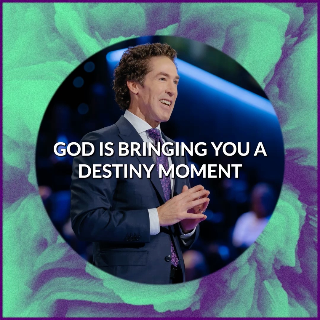 God has ordained moments in your life where He’s going to do a quick work. It’s going to happen much faster than you thought. Tune into Joel’s message today, "It's Going to Happen Quickly"!