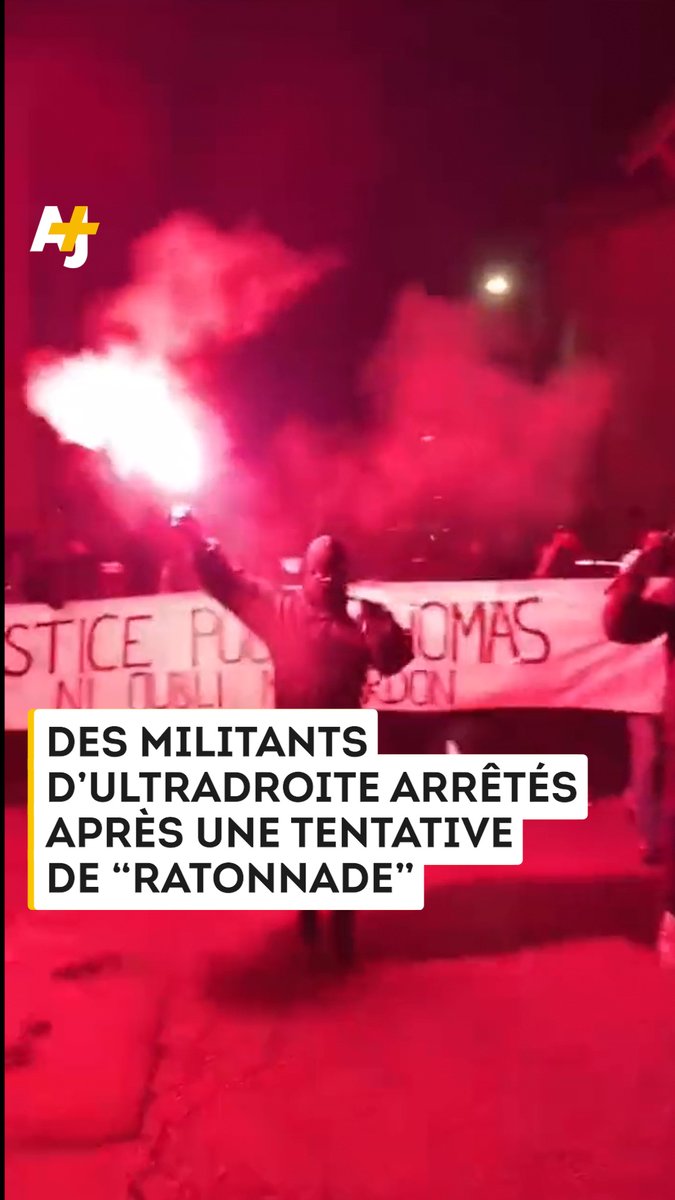Venus dans le quartier de la Monnaie à Romans-sur-Isère pour “venger” la mort de Thomas, poignardé lors d’une rixe, des militants d’extrême droite ont été arrêtés samedi soir.