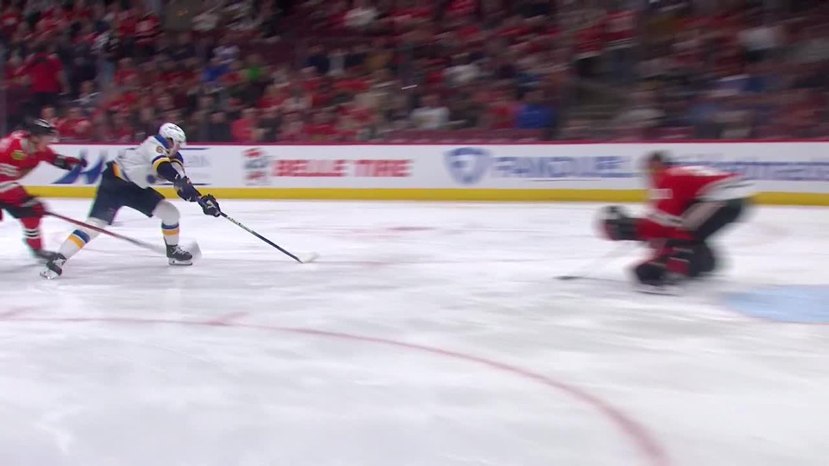 Holy jumpin' that a five-game points streak for Jake Neighbours. #stlblues