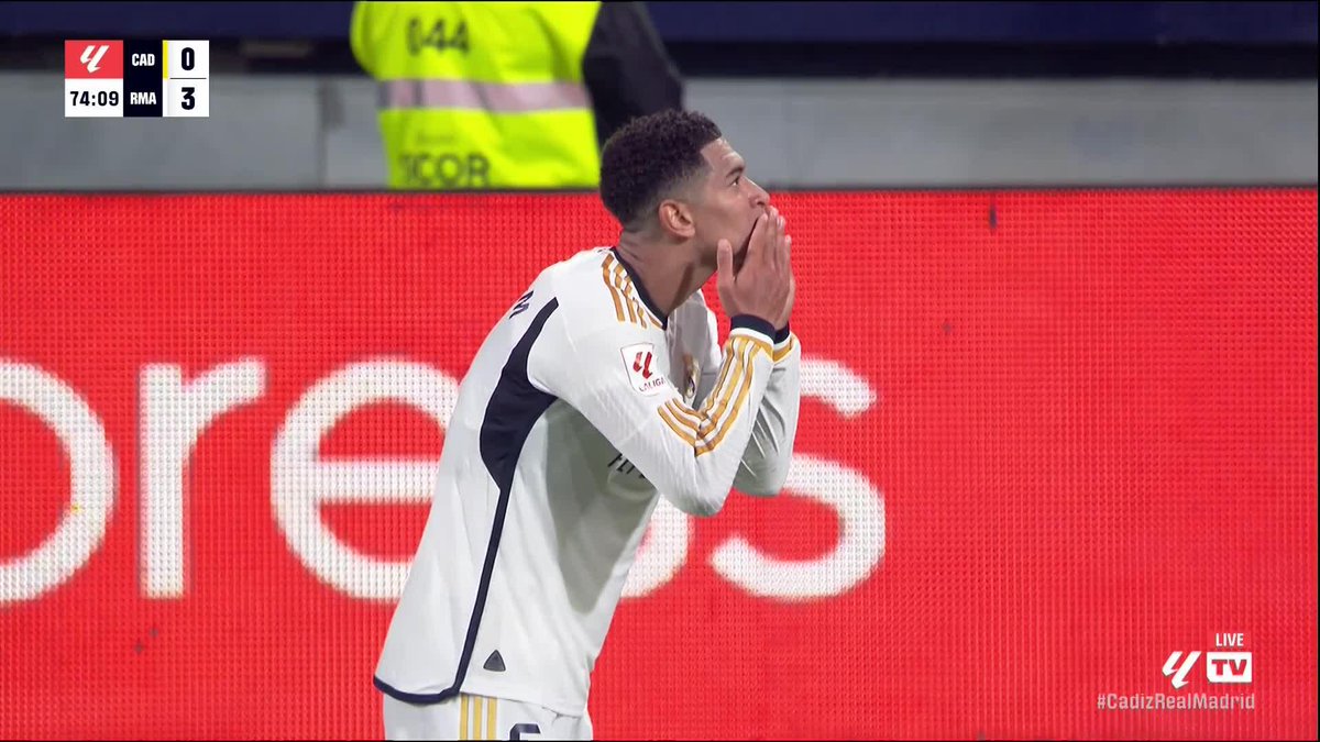 Jude Bellingham is on course for a 20+ goal season at Real Madrid. It’s just silly.