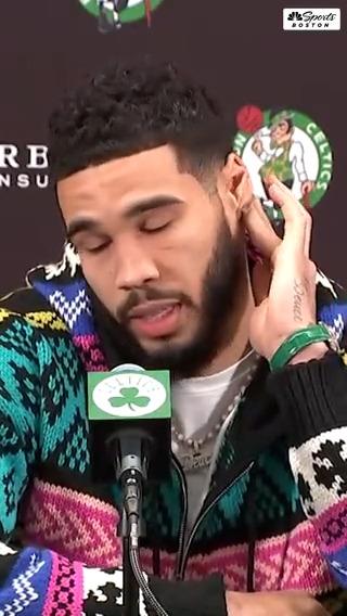 "The point differential thing, I'm not the biggest fan of it" Jayson Tatum talks about the In-Season Tournament, and how he doesn't like it incentivizing teams to run up the score on the final possessions