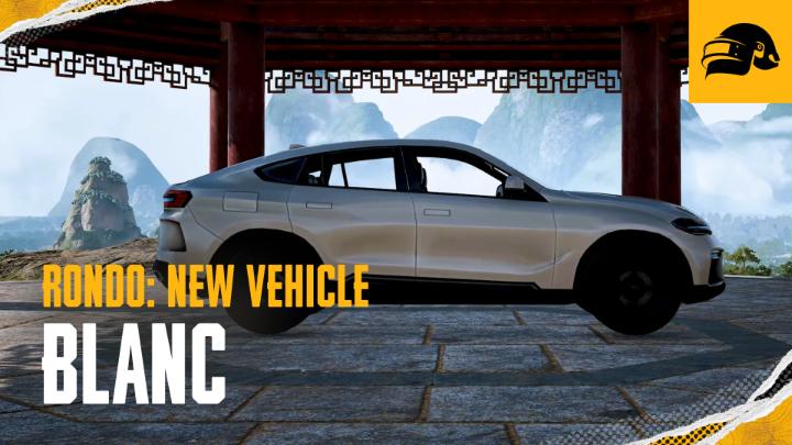 Buckle up for a sleek &amp; stylish ride through the roads of RONDO in the new SUV 'Blanc'. Coming soon only in #RONDO 🖥 PC: Dec 6, 2023 🎮 Console: Dec 14, 2023 #PUBG #BATTLEGROUNDS