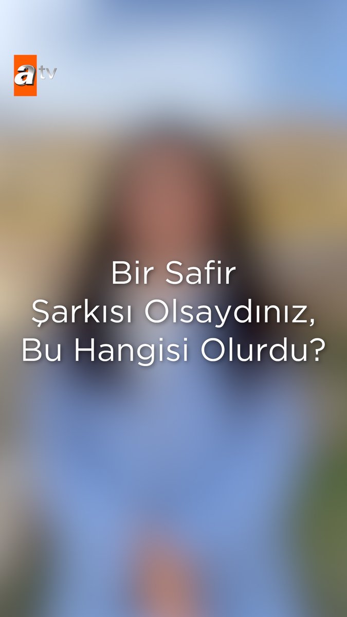Bir Safir şarkısı olsaydım… 🎶 #Safir ‘Saklı Kalan Bir Aşk Hikayesi’ yeni bölümüyle bu akşam 20.00’de #atv’de. 💠 atv