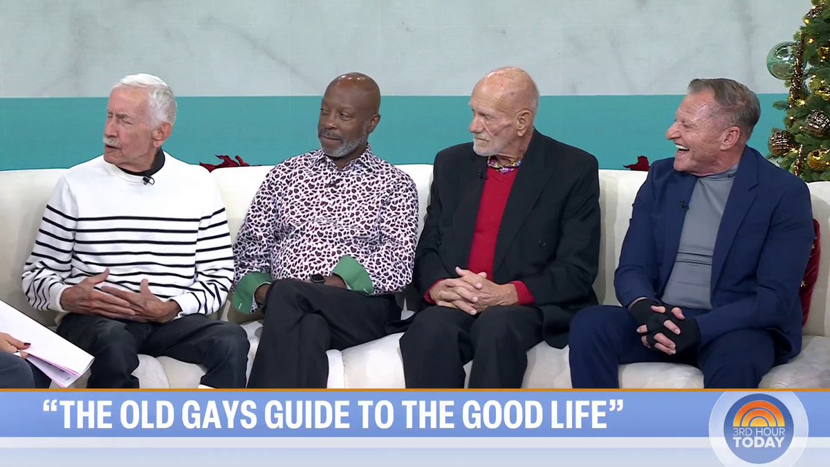 .Old Gays are here! The social media sensations Robert Reeves, Mick Peterson, Bill Lyons and Jessay Martin talk about their journey to brotherhood, their new book “The Old Gays Guide to a Good Life” and what they hope to teach their young audience.