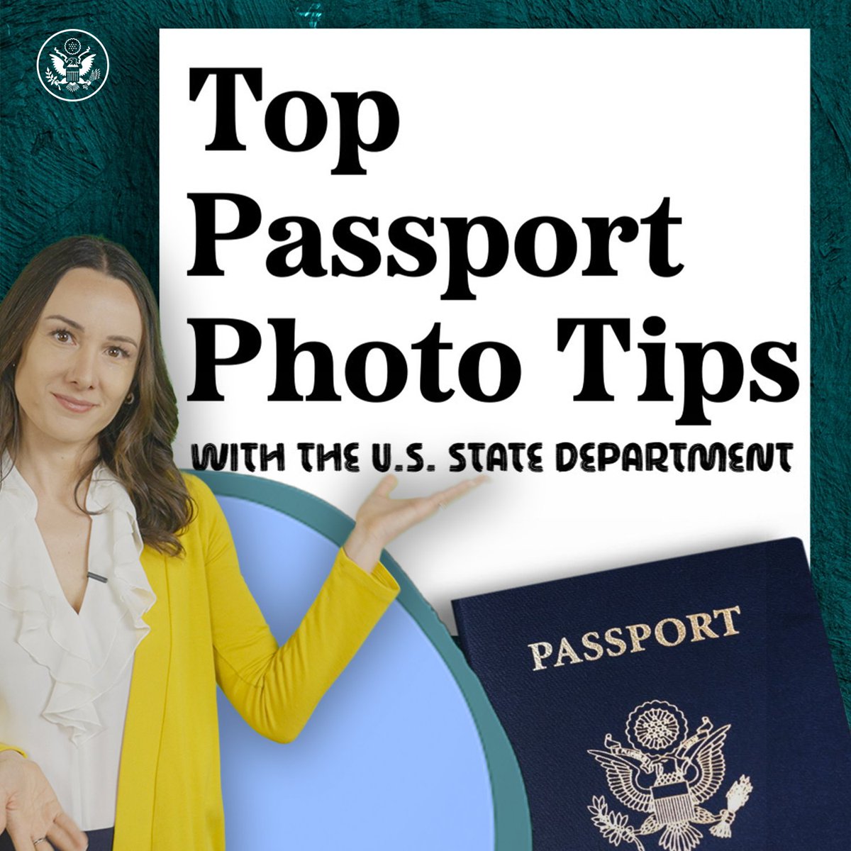 Mistakes with passport photos are a top reason for delays. Take the perfect passport photo by following these tips. For more Travel - State Dept information, head to:
