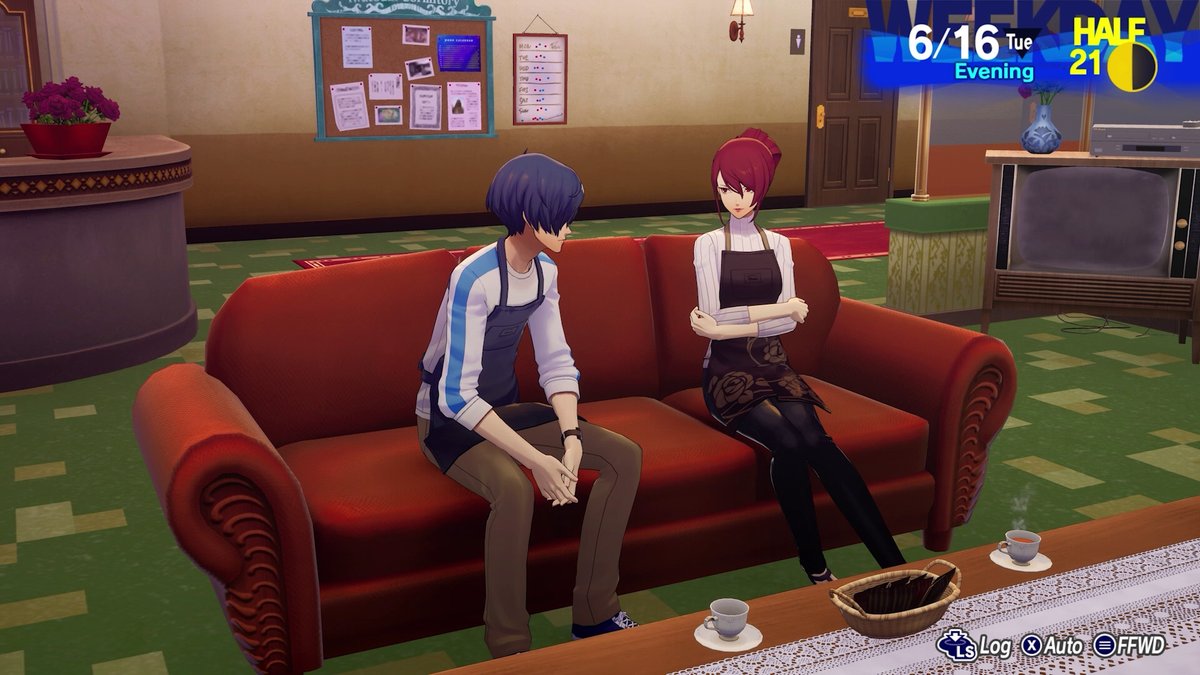 Spend the full moon sipping on high-quality tea with Mitsuru in this brand-new dorm life preview clip from Persona 3 Reload! ☕ Reserve your tea time with Mitsuru: