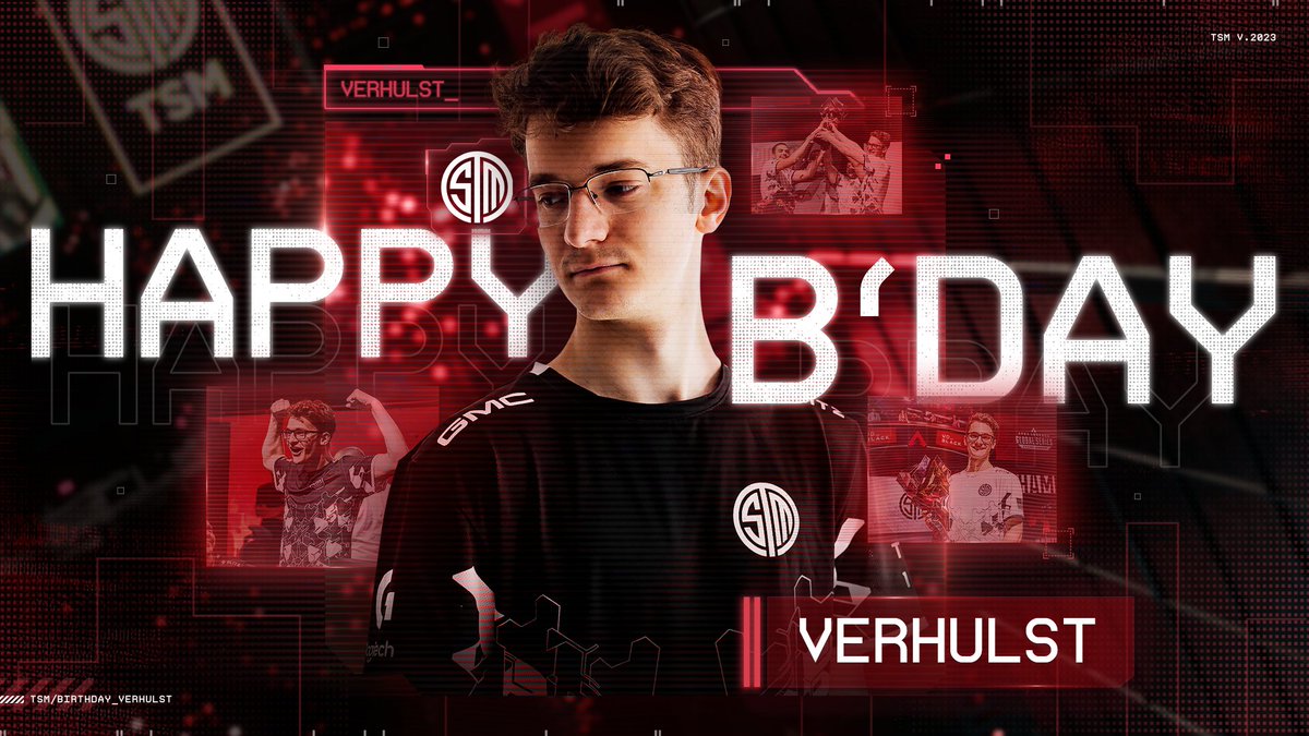 Happy birthday, CRT Verhulst 🥳 Do NOT scroll past this tweet without wishing Big E a happy birthday.
