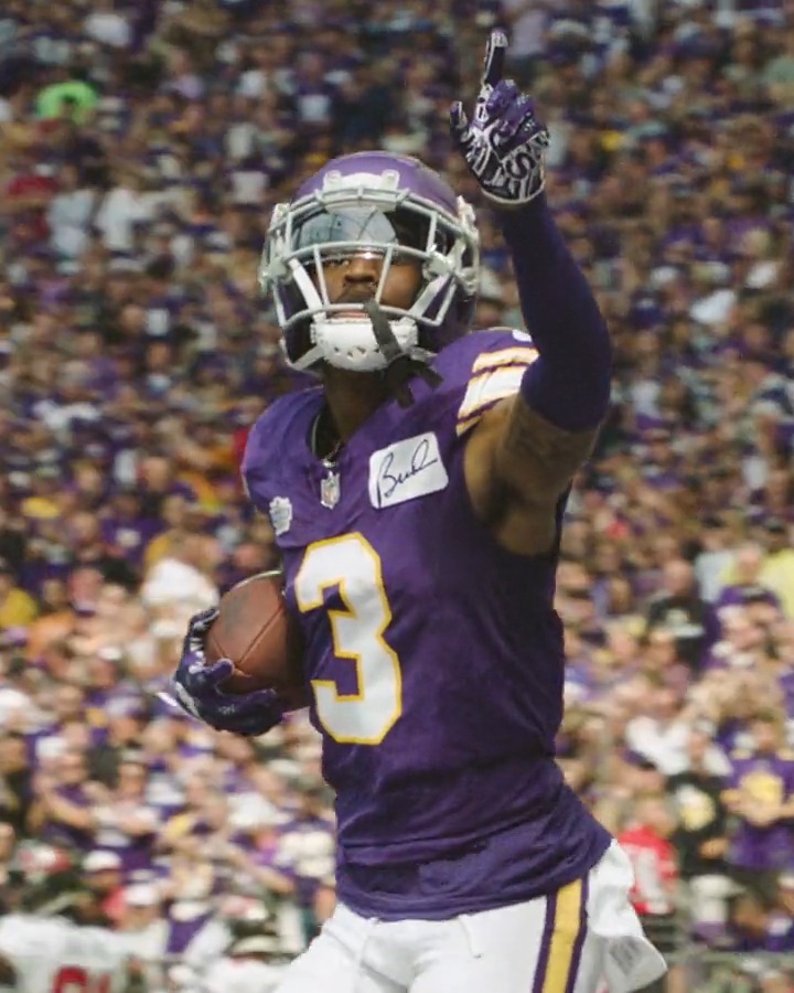 Classic uniforms for a classic rivalry. #Skol