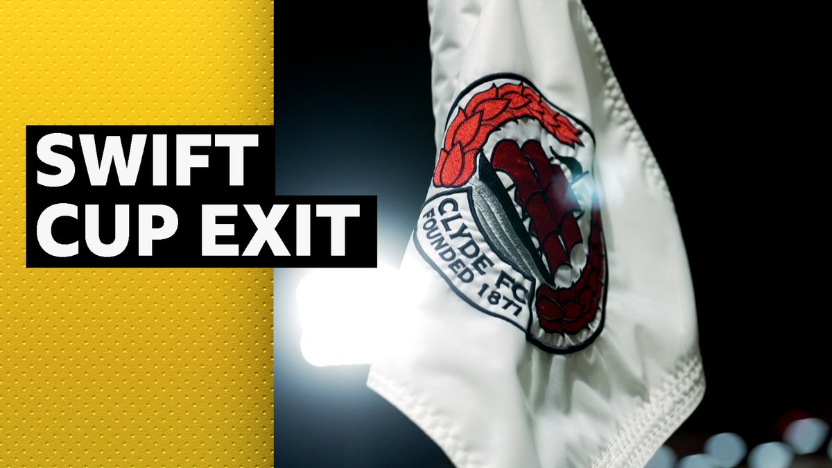 โฝ๏ธ ๐ Swift exit BBC Scotland have been following Jeanfield Swifts in the previous rounds of the Scottish Cup, but their run came to a end at the hands of Clyde on Friday evening.