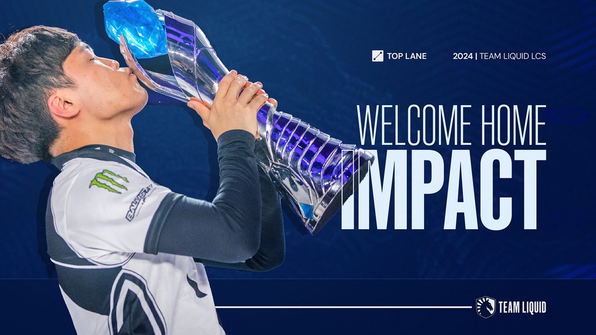 The king returns. Welcome home, TL Impact 💙