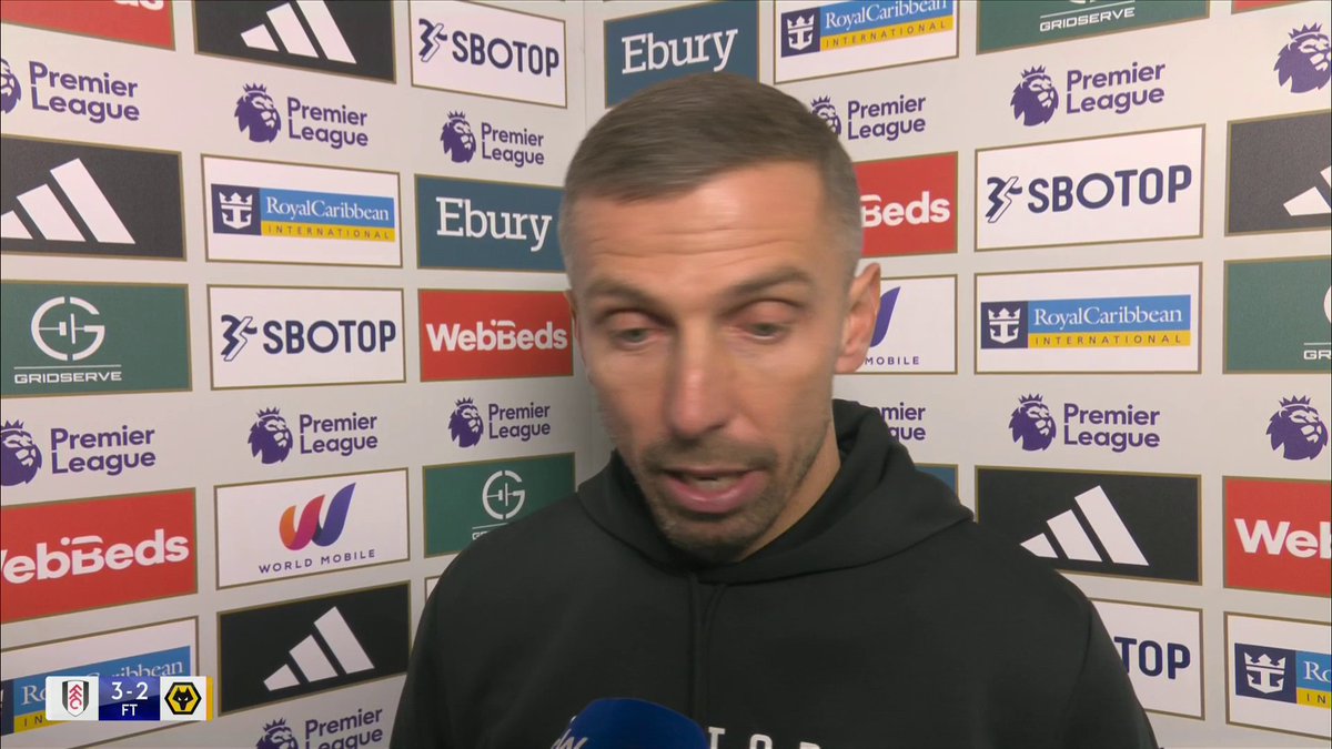 "Tonight has finally turned me against VAR." Gary O'Neil reveals what he discussed with the match officials after full-time at Craven Cottage 🔊
