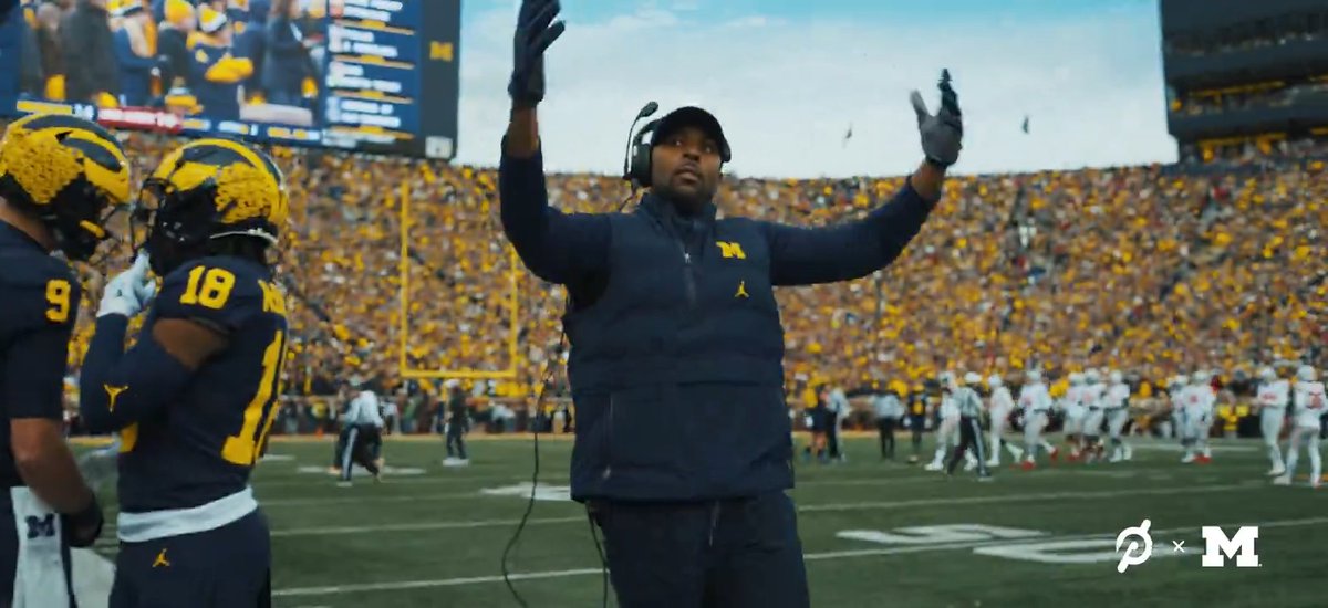 RT to spread joy to as many Wolverines as possible 🎥 Game 12 Recap #GoBlue | Peloton