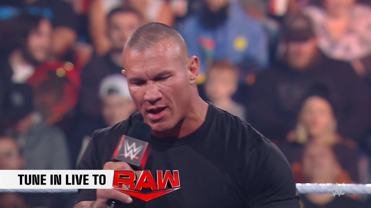 There's unfinished business with The Bloodline. And three letters. Randy Orton #WWERaw