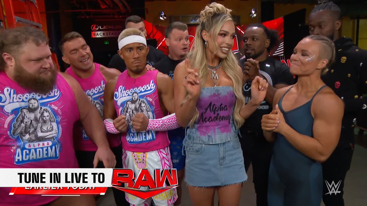 Welcome to #WWERaw, @jellyroll615! But that's not all...... 👀