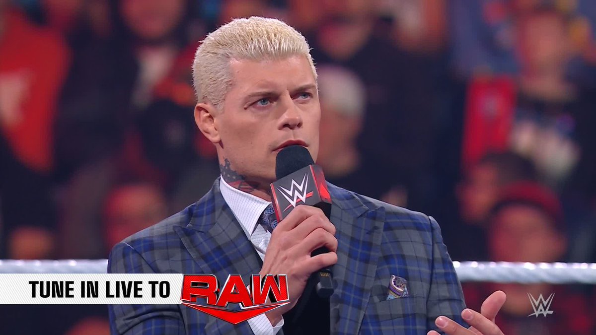 DO THE WORK. FINISH THE STORY. Cody Rhodes is the first WWE Superstar to declare for the 2024 Men's #RoyalRumble Match!