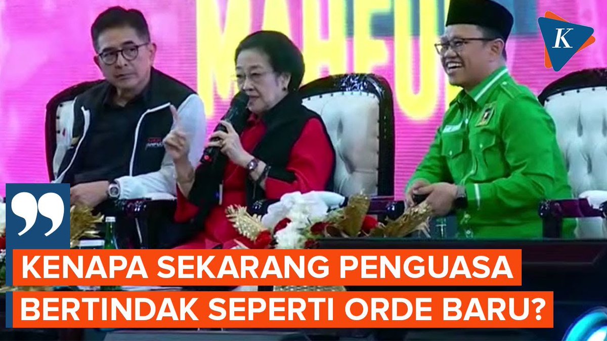 Megawati: Kenapa Kalian yang Baru Berkuasa Bertindak seperti Orde Baru? < #MegawatiSoekarnoputri #PDIP