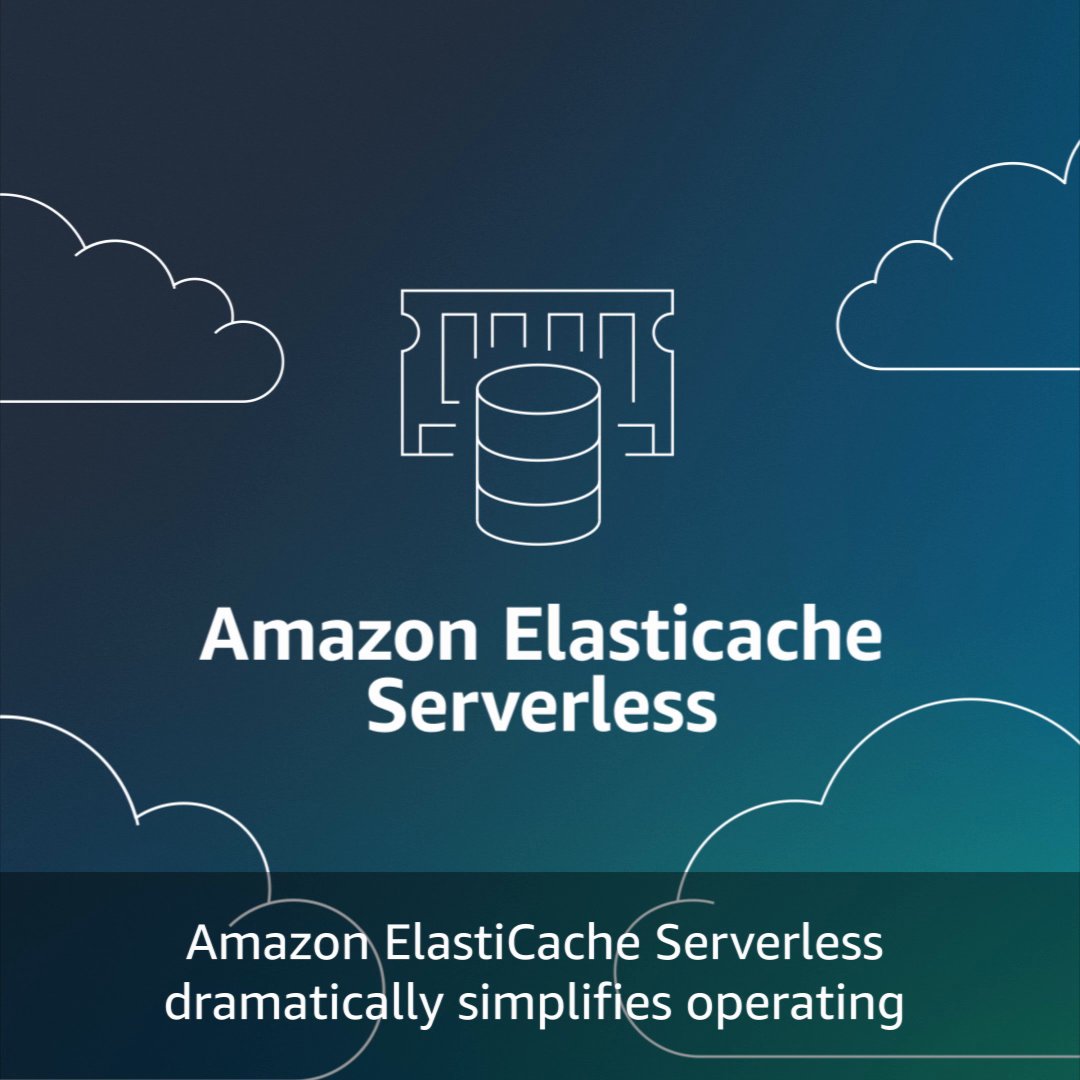 Offload #Database overhead—&amp; cache in on simplicity. ☁️💻💡 Amazon #ElastiCache Serverless lets you create a highly available cache in under a minute—scaling instantly to meet app demand without downtime or performance loss. Ease of use unlocked. 👉
