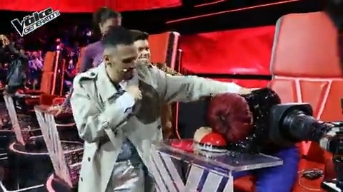 #TheVoiceGenerations #Exclusive: Coach Stell felt emotional in his decision making between FORTEnors and Vocalmyx during the first day of the semi-finals. For more content, visit