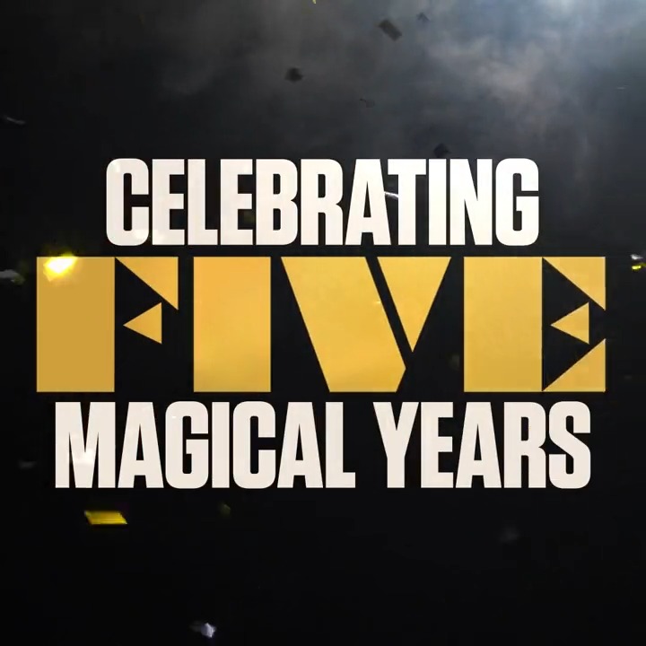 Celebrating FIVE magical years in the West End 🔥 🎂 You can now book for Magic Mike Live until January 2025, book now for London’s hottest party.