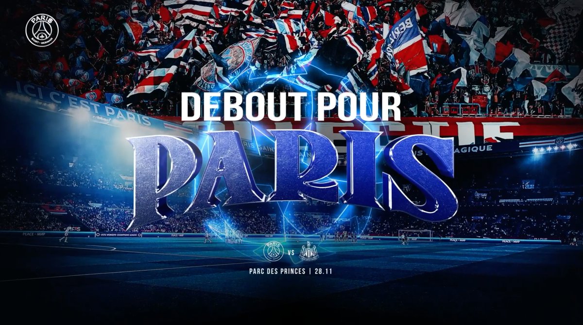 🔙🎥 𝐑𝐄𝐓𝐑𝐎 Place à cette 5⃣e journée de notre phase de groupes en UEFA Champions League ! 👊🔴🔵 #DeboutPourParis | #UCL | #PSGNEW