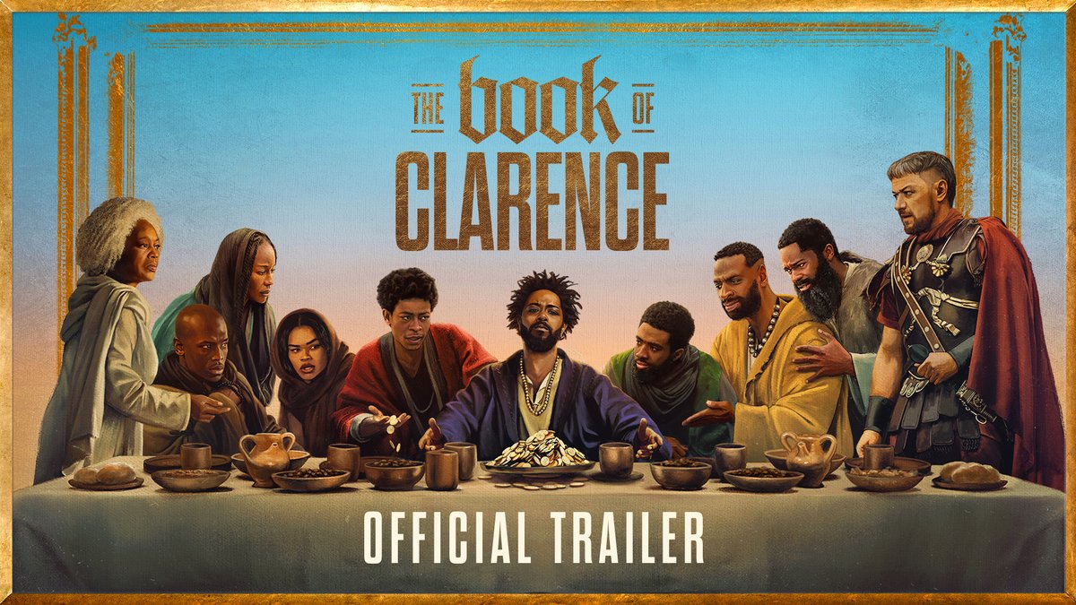 Clarence has a plan. 🙏🏾 Experience #TheBookofClarence, a film by JEYMES, featuring new music from Jeymes Samuel, JAY-Z, and more. Exclusively in movie theaters January 12.