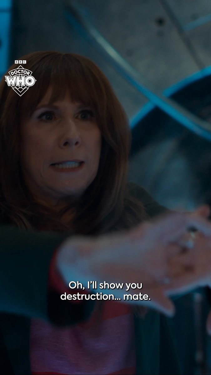 Donna Noble is descending! Watch the return of the DoctorDonna in 'The Star Beast' 🔥 #DoctorWho