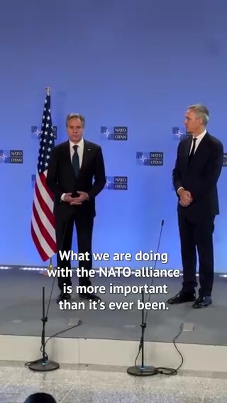 The NATO Alliance is more important than it’s ever been. Secretary Antony Blinken discusses the importance of NATO’s work and the Foreign Ministers Meeting.