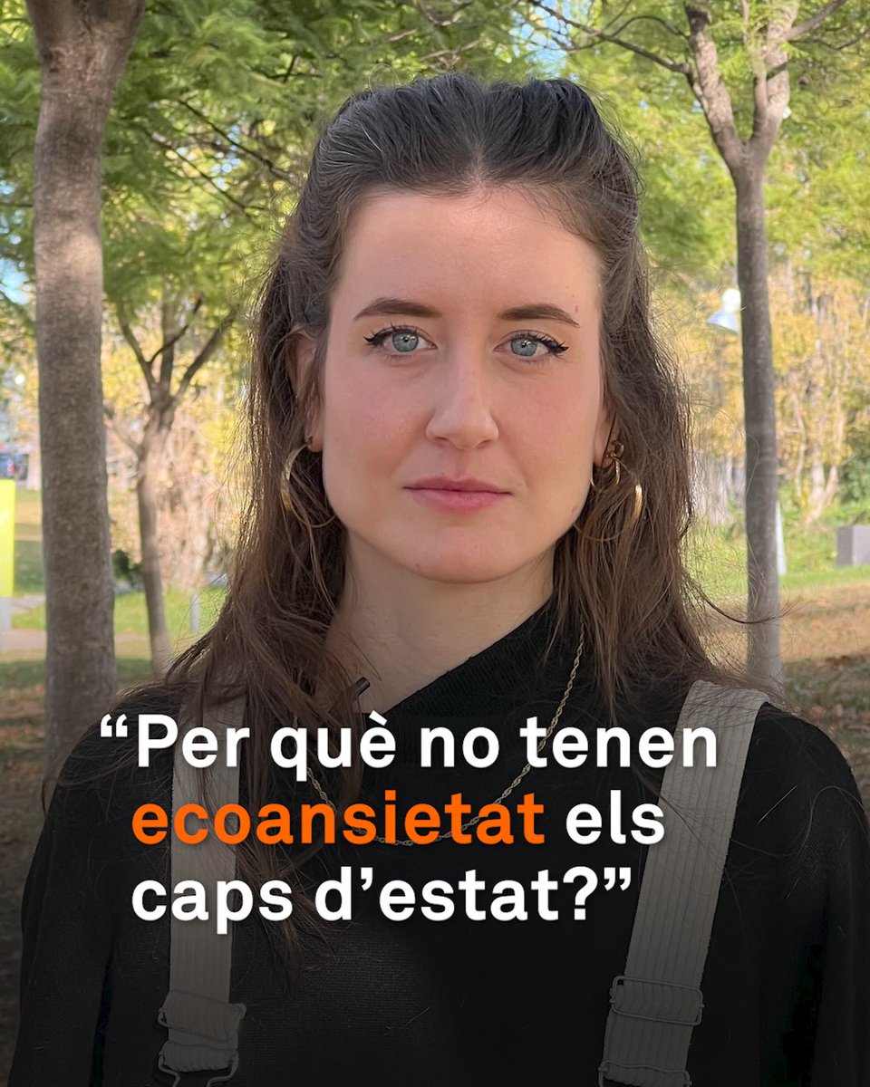 “És trist que haguem arribat al punt que la gent es plantegi no tenir fills per la crisi climàtica”. La Gisela Torrents aposta per transformar l’ecoansietat en lluita. És ambientòloga i activista, té 29 anys i participa en la cimera del clima COP28