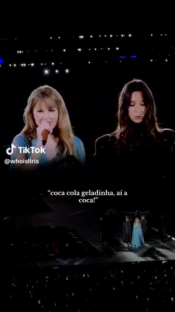 Fã de Taylor Swift pede pra ambulante ficar quieto pra não atrapalhar o show e leva fecho: “Eu tô trabalhando aqui. Contrata ela pra cantar na sua garagem” 🗣️