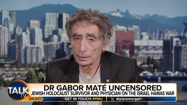 "This cannot go on." Holocaust survivor Dr Gabor Maté tells Piers Morgan although he "used to be a Zionist" he now believes land should be returned to Palestine. Dr. Gabor Maté | Piers Morgan | Talk | #PMU
