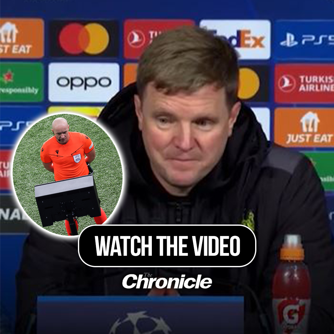 🗣️ "I feel it's a poor decision." 😔 "I think I have to control myself. It doesn't do any good to lose control of what you think and what you say." A deflated Eddie Howe was asked about PSG's controversial penalty in injury time. #NUFC | #PSGNEW