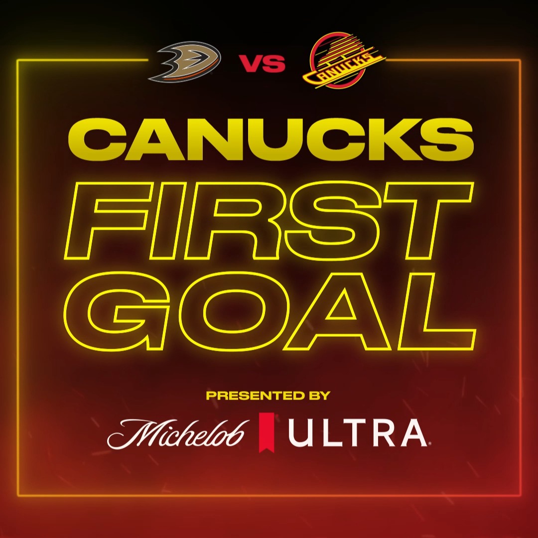 Get your guesses in! 🚨 Reply to us using #UltraFirstGoal for a chance to win a pair of tickets to a Canucks game! Must be 19+ to play. Michelob ULTRA Canada | #Canucks