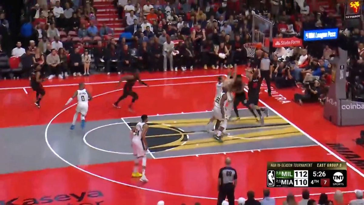 Something about Caleb vs. Milwaukee 🥶