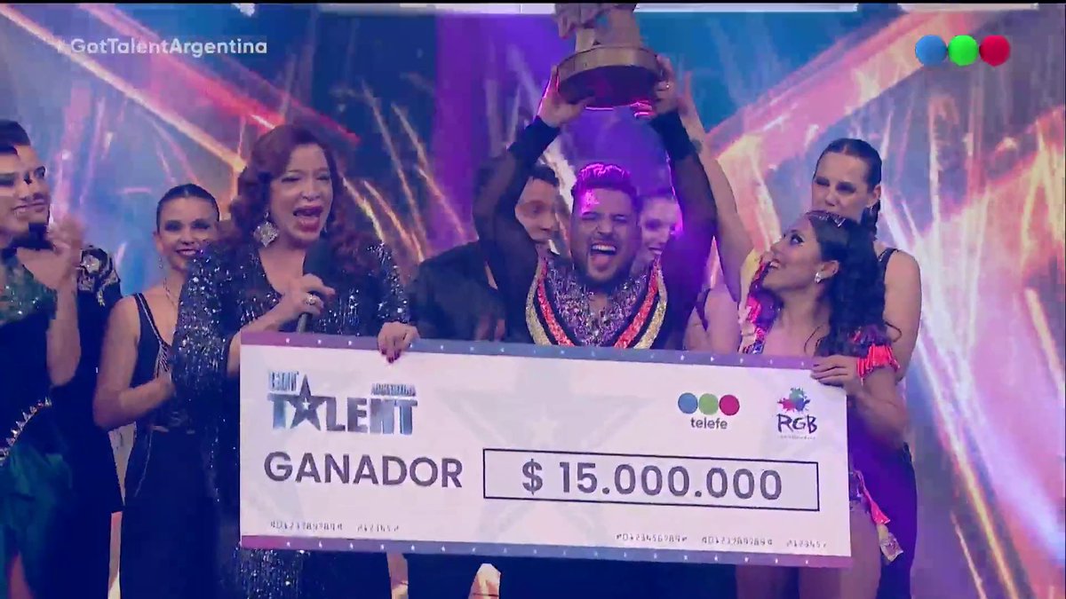MATÍAS Y JOHANA SON LOS GRANDES GANADORES DE #GotTalentArgentina ⭐️ ¡Felicitaciones!