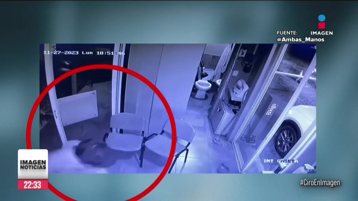 Cámaras de seguridad captaron el momento en el que un joven golpeó en varias ocasiones a un guardia de seguridad del residencial Lomas de Angelópolis, en #Puebla. Los primero reportes aseguran que el joven enfureció cuando el guardia pidió presentar una identificación: