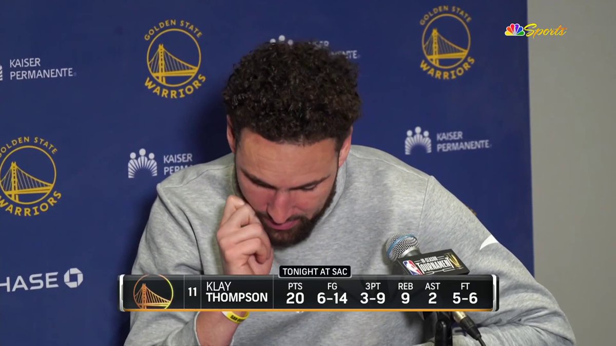 Klay remains confident that this Warriors team has the potential to do "special things"