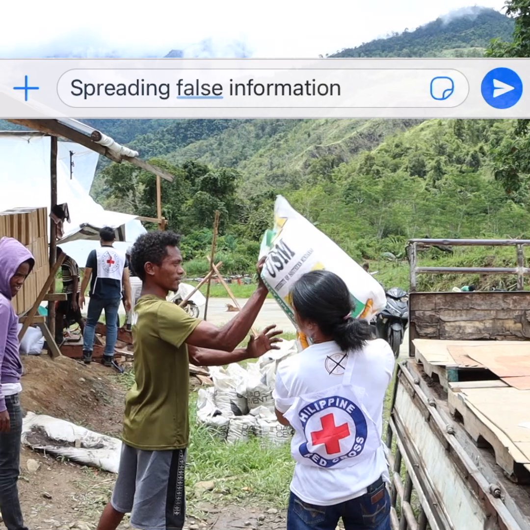 Help us prevent the spread of misinformation, disinformation, and hate speech, so we can continue our life-saving work. Fact check before sharing 👇