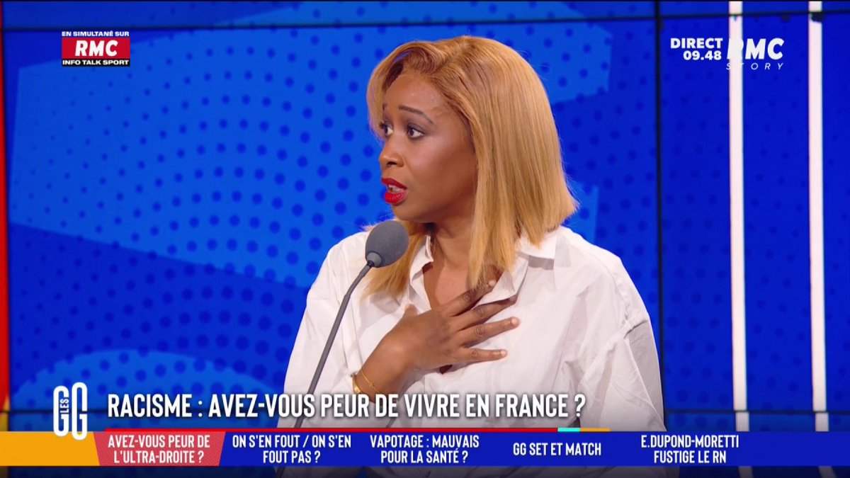 ❌ Racisme : Avez-vous peur de vivre en France ? 🎙 Joëlle Dago-Serry, coach de vie, explique qu'elle a pensé à quitter la France. #GGRMC