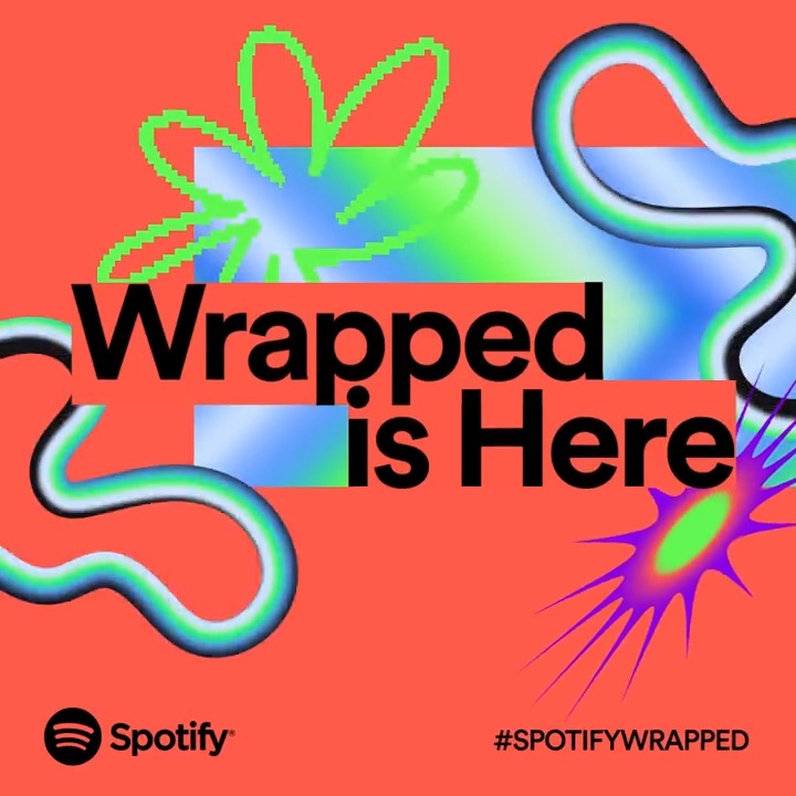 WRAPPED. IS. HERE. #SpotifyWrapped