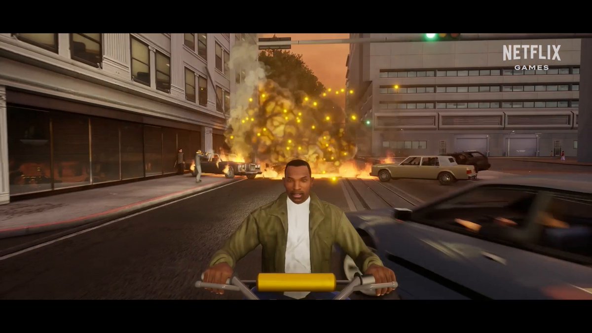 🚨 GROSSE ANNONCE 🚨 GTA III, Vice City et San Andreas arrivent dans les Jeux Netflix sur mobile le 14 décembre.