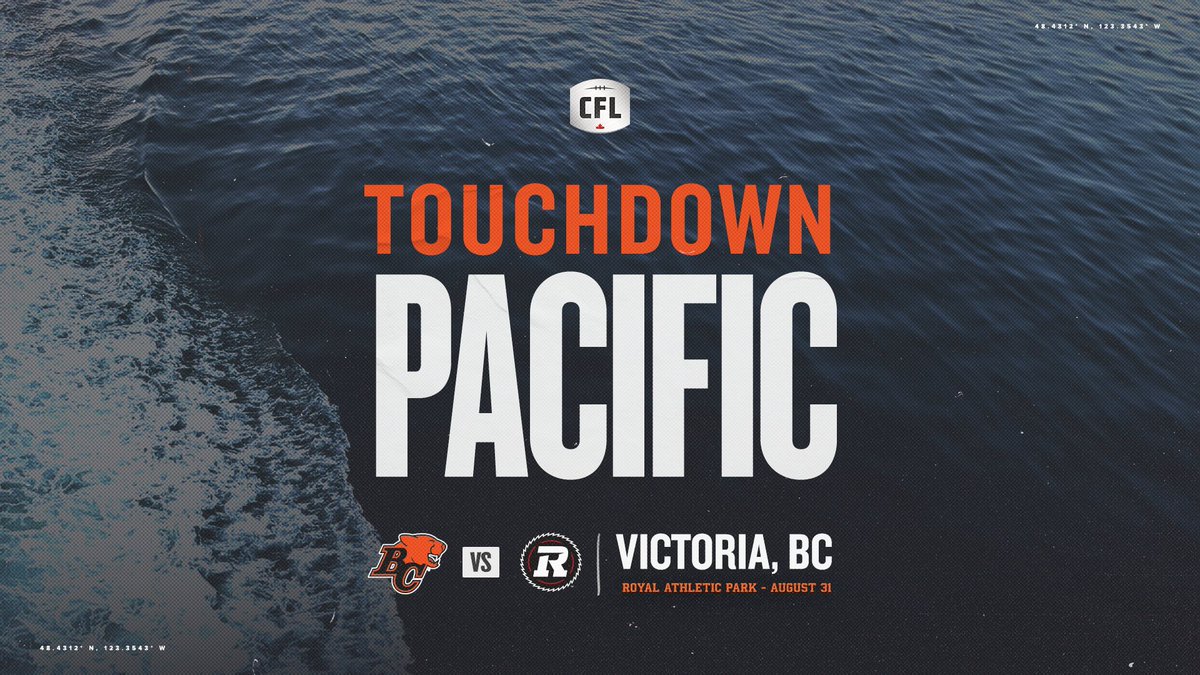 Victoria here we come! ⛴️ This season the CFL Touchdown Series is making its way to Vancouver Island where we will host the Ottawa REDBLACKS at the Royal Athletic Park in Victoria, BC🏟️ MORE INFORMATION ➡️ #BCLIONS #RoarLikeNeverBefore
